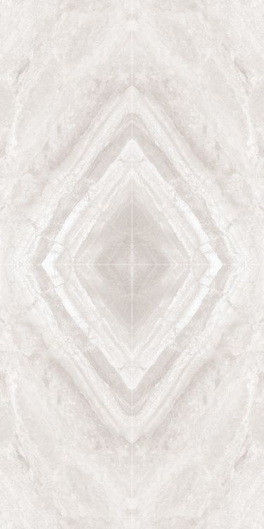Supreme Ivory Book Match Deco 48 x 96